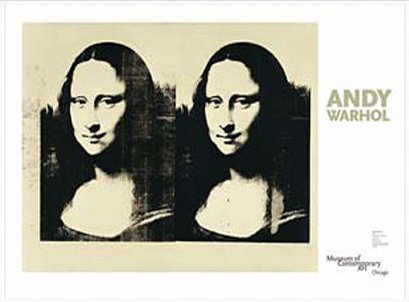 Amazon.co.jp: ポスター アンディ ウォーホル MonaLisa シカゴ美術館